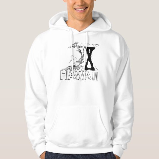 Haleiwa, Oahu, Hawaii Hoodie (Voorkant)