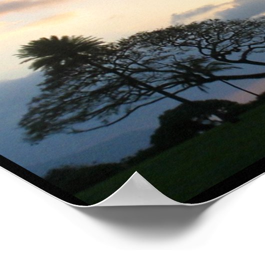 Haleiwa Sunset Poster (Hoek)