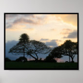 Haleiwa Sunset Poster (Voorkant)