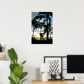 Haleiwa Sunset Poster (Thuiskantoor)