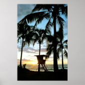 Haleiwa Sunset Poster (Voorkant)
