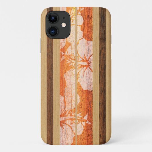Haleiwa Surfboard Hawaiaanse Papaja Case-Mate iPhone Case (Achterkant)
