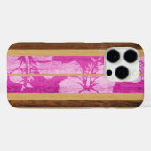 Haleiwa Surfboard Hawaiian Pink Case-Mate iPhone Case (Achterkant (horizontaal))