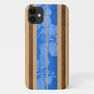 Haleiwa Surfboard Hawaiian Royal Blue Case-Mate iPhone Case
