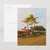 Haleiwa Surfer Town Feestdagenkaart (Voorkant / Achterkant)