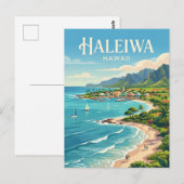 Haleiwa VS Briefkaart (Voorkant / Achterkant)