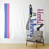 Halen of wielen Geslacht Ruw maken|Blauwe foto Wandkleed (In Situ (horizontaal))