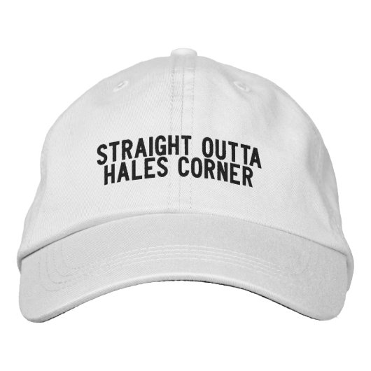 Hales Corner Wisconsin Hoed Geborduurde Pet (Voorkant)