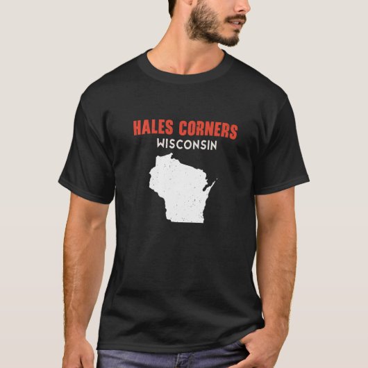 Hales Corners USA T-shirt (Voorkant)