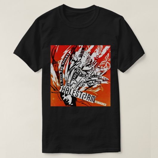 halestormband t-shirt (Design voorkant)