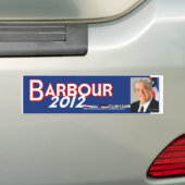 Haley Barbour 2012 Bumpersticker (Op auto)