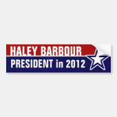 Haley Barbour in 2012 Bumpersticker (Voorkant)