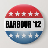 HALEY BARBOUR RONDE BUTTON 4,0 CM (Voorkant)