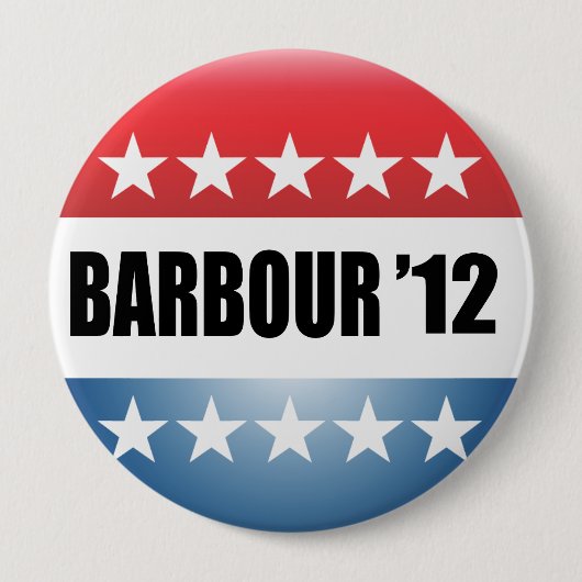 HALEY BARBOUR RONDE BUTTON 4,0 CM (Voorkant)