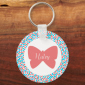 Haley Butterfly Stippen Sleutelhanger - 369 (Voorkant)