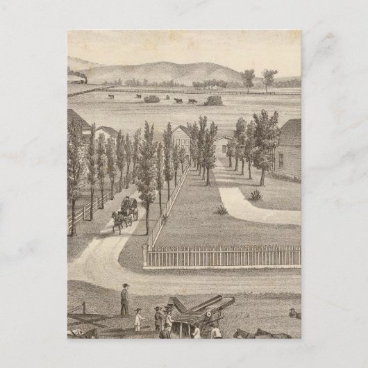Haley res, boerderij briefkaart (Voorkant)