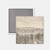 Haley res, boerderij magneet (Voorkant / Achterkant)