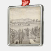 Haley res, boerderij metalen ornament (Links)