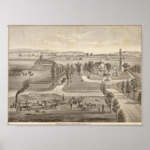 Haley res, boerderij poster