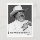 Haley "the Hogg" Barbour Briefkaart (Voorkant)