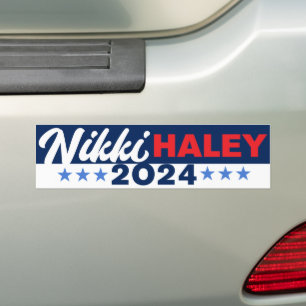 Haley voor President Nikki Haley 2024 Bumpersticker