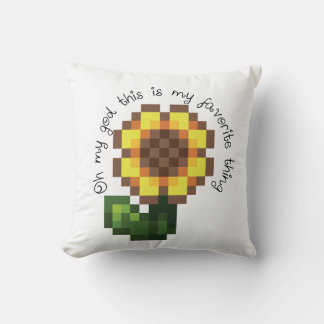 Haley Zonnebloem Kussen – Stardew Valley Geïnspire