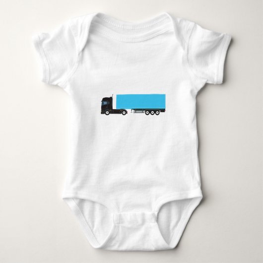 Half aanhangwagen vrachtwagen transport vrachtwage romper (Voorkant)