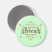half Afrikaans Magneet (Voorkant / Achterkant)