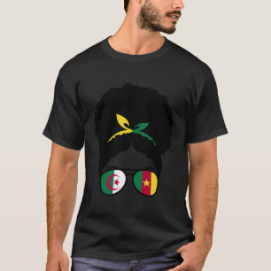 Half Algerijns Half Kameroens Afro Algerije Camero T-shirt