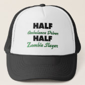 Half-ambulance driver halve Zombie-laag Trucker Pet (Voorkant)