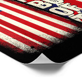 Half Amerikaans half Brits Verenigde Staten vlag V Poster (Hoek)