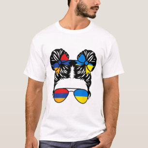 Half Armeens Half Oekraïens Meisje Armenië Kindere T-shirt