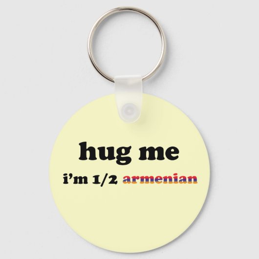 Half Armenië Sleutelhanger (Voorkant)