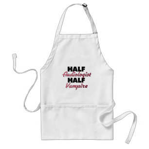 Half-audioloog Half-Vampire Standaard Schort