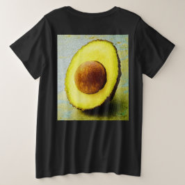 "Half Avocado" Cute Photo. Bestel nu Grote Maat T-shirt