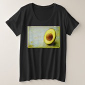 "Half Avocado" Cute Photo. Bestel nu Grote Maat T-shirt (Design voorkant)