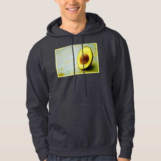 "Half Avocado" Cute Photo. Bestel nu Hoodie (Voorkant)
