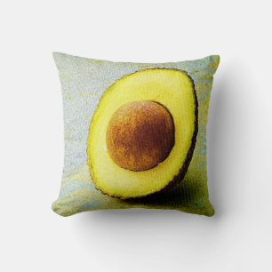 "Half Avocado" Cute Photo. Bestel nu Kussen