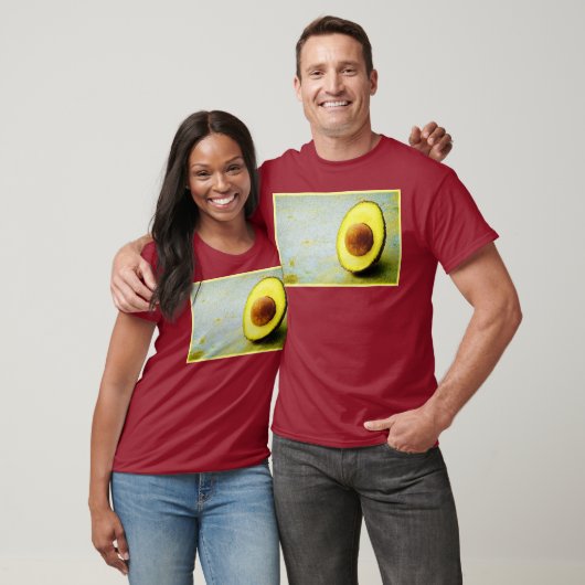 "Half Avocado" Cute Photo. Bestel nu T-shirt (Unisex)