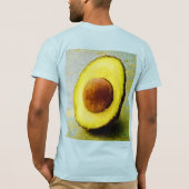 "Half Avocado" Cute Photo. Bestel nu T-shirt (Achterkant)