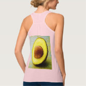 "Half Avocado" Cute Photo. Bestel nu Tanktop (Achterkant)