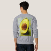 "Half Avocado" Cute Photo. Bestel nu Trui (Achterkant volledig)