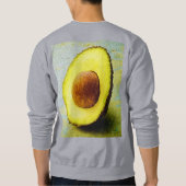 "Half Avocado" Cute Photo. Bestel nu Trui (Achterkant)