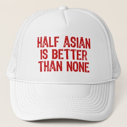 Half Aziatisch Trucker Pet (Voorkant)