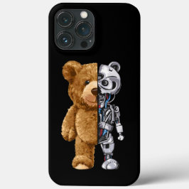 Half Bear Half Robot Case-Mate iPhone Case