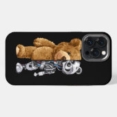 Half Bear Half Robot iPhone Hoesje (Achterkant horizontaal)