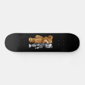 Half Bear Half Robot Persoonlijk Skateboard (Horizontaal)
