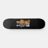 Half Bear Half Robot Persoonlijk Skateboard (Horizontaal)