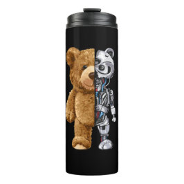 Half Bear Half Robot Thermosbeker