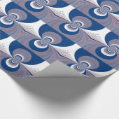 Half blauw cadeaupapier (Hoek)